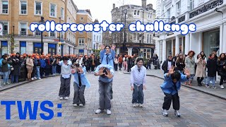 [KPOP IN PUBLIC | ROLLERCOASTER CHALLENGE] TWS (투어스) - plot twist | DANCE COVER IN LONDON