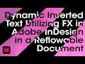 Dynamically Color Primary Text Frames with FX • Adobe InDesign