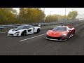 Forza Horizon 4 Drag race: McLaren P1 vs McLaren Senna (2018)