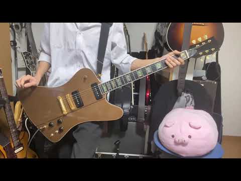 B‘z いつかまたここで 自作ギターで弾いてみました！（カラオケ）