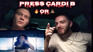 CARDI B - PRESS MUSIC VIDEO REACTION 🤭