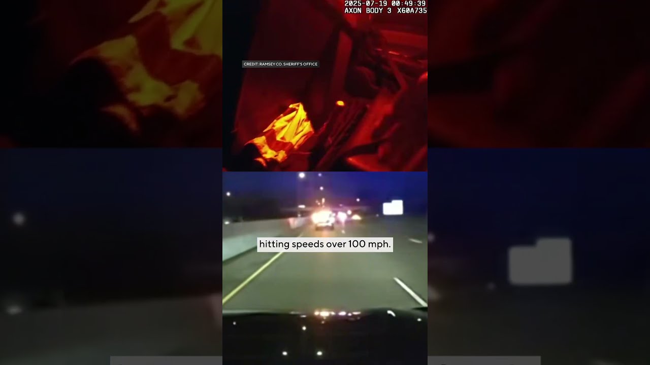 Sparks Fly When Deputies Chase Truck Across Twin Cities Shorts