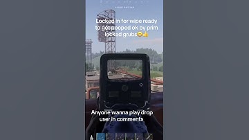 I’m ready for wipe#foryou #klutch #rust #page #rustconsole #warzone #memes #cod #gaming #rustgame