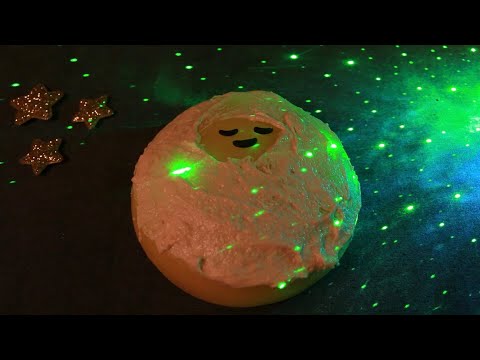 ASMR 잠이 솔솔 달님 여드름 피부 관리 후시녹음 The Moon Pimple Popping かわいい月ニキビケア Eng Sub 日本語字幕