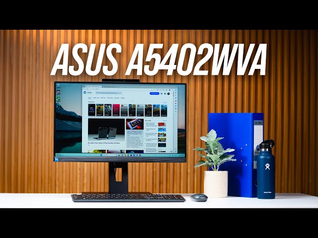 Trên tay ASUS A5402WVA: mẫu máy tính AiO có khả năng nâng cấp dồi dào, bảo mật tốt