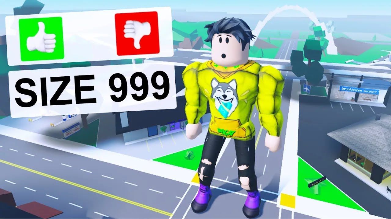 GIGANT GLITCH in Roblox Brookhaven