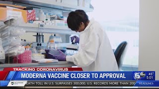 Moderna COVID-19 vaccine moves closer to approval