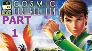 Ben 10: Ultimate Alien Cosmic Destruction HD [Xbox360] Walkthrough Part 1