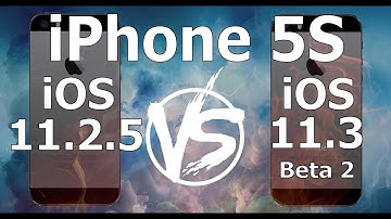 iPhone 5S : iOS 11.3 Beta 2 vs iOS 11.2.5 Speed Test Build 15E5178f