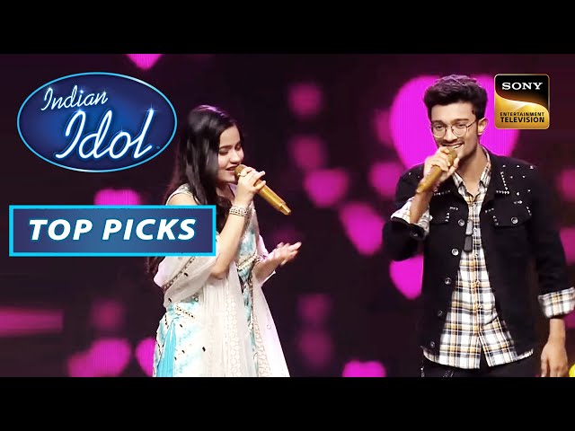 'Yeh Raaten Yeh Mausam' पर Rishi और Bidipta की लाजवाब Chemistry! | Indian Idol 13 | Top Picks class=