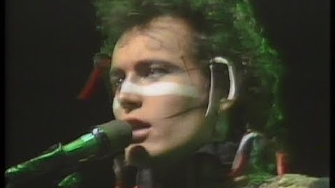 Stand and Deliver Live version - Live performance video thumbnail