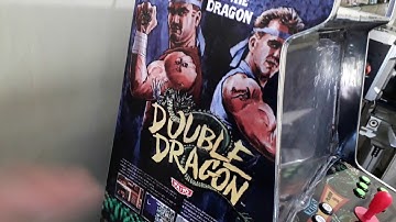 Bartop multijogos Recalbox 6.0 Raspberry Pi3 tema Double Dragon com sensor ótico