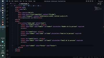 RECIBIR DATOS CON EL METODO POST EN PHP | PROGRAMANDO EN PHP