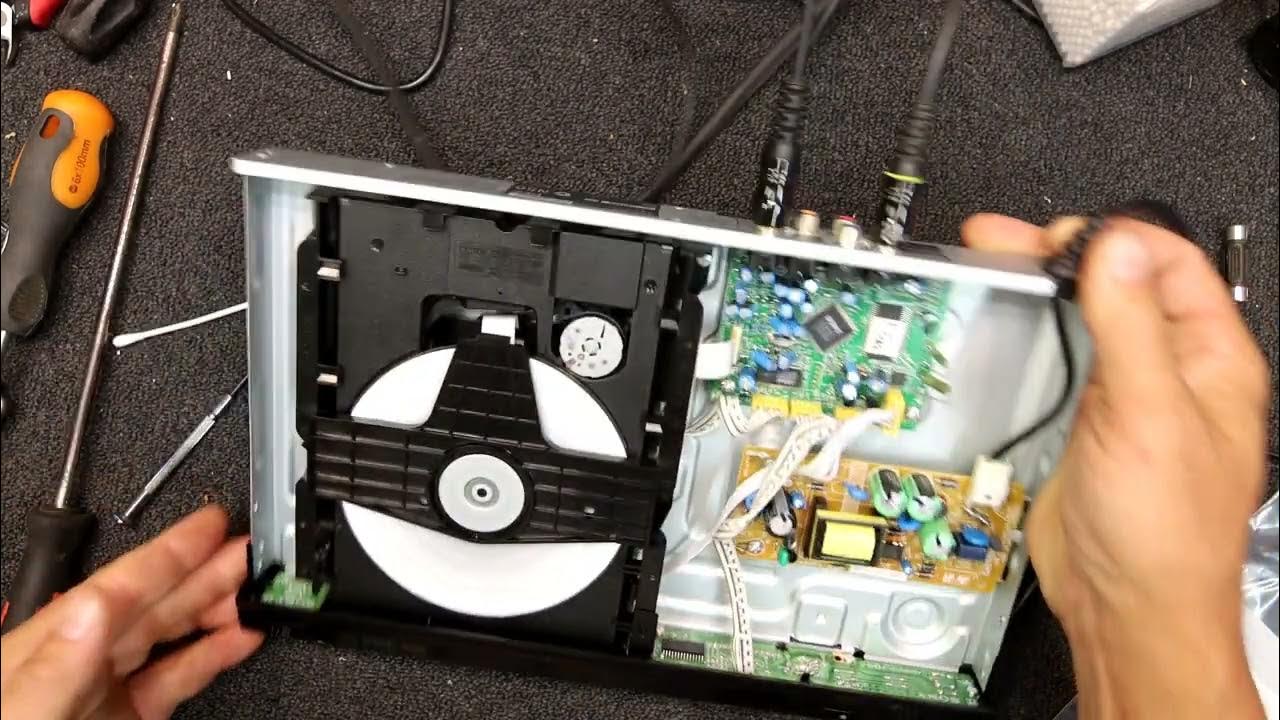 Sony DVD player loading belt replacement YouTube