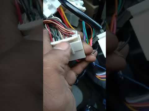 Fortuner 2011 Steering Wheel Remote Wire Connection