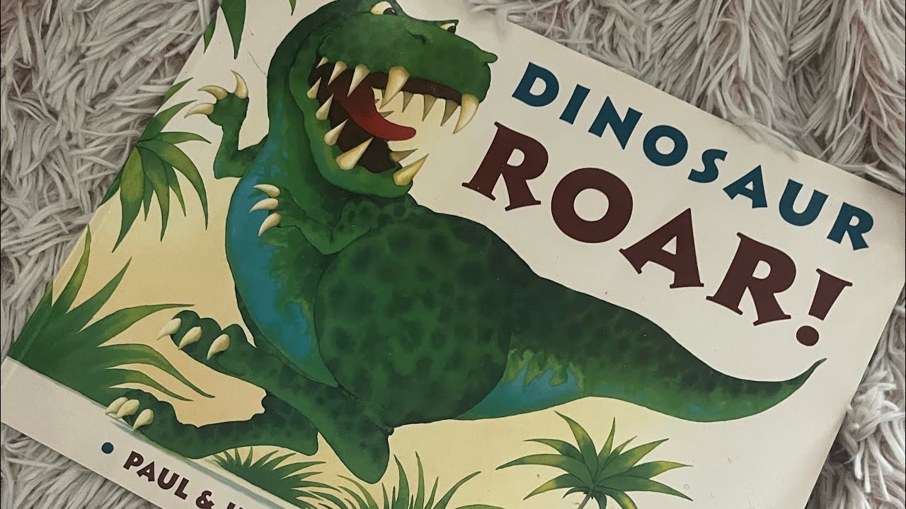 Crash! Rooarrrr! Smash! The perfect read aloud for the dinosaur