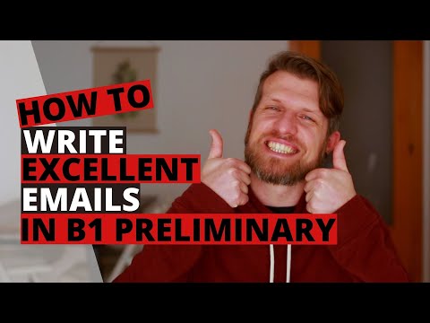 Cambridge B1 Preliminary (PET): How to Write an Email