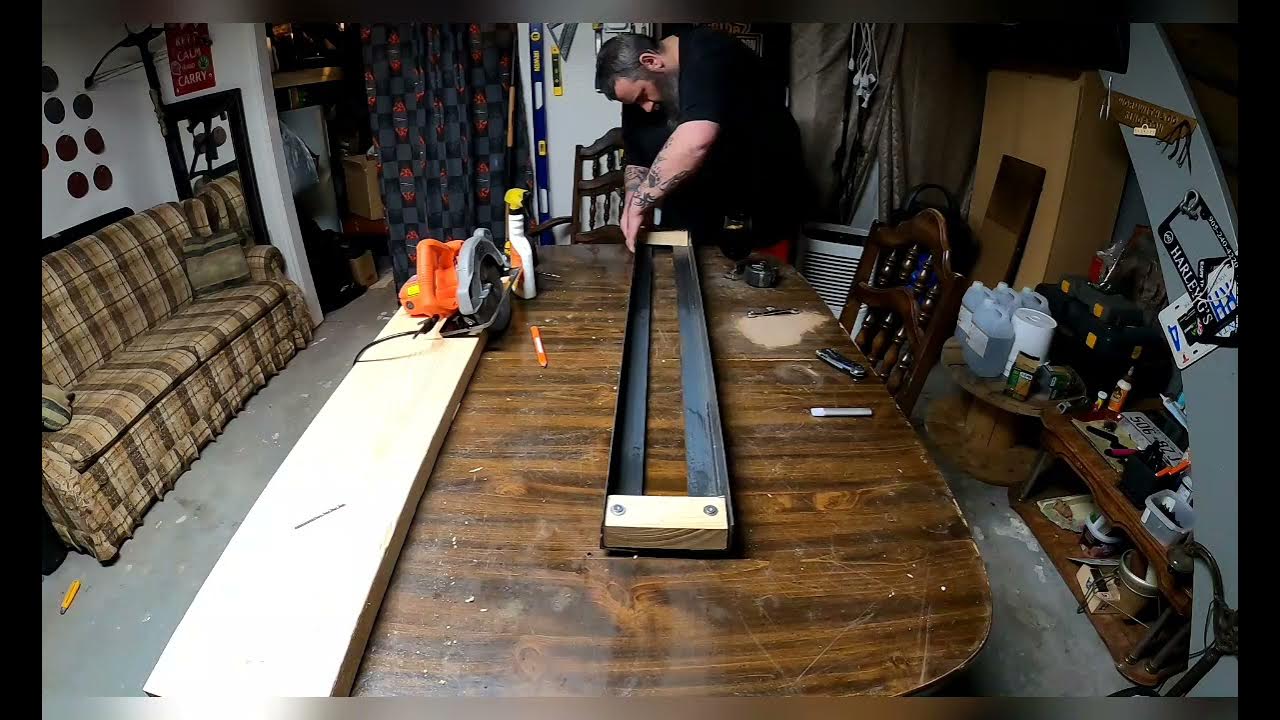 HOW TO BUILD AN EASY ROUTER SLED FOR EPOXY RIVER TABLES YouTube