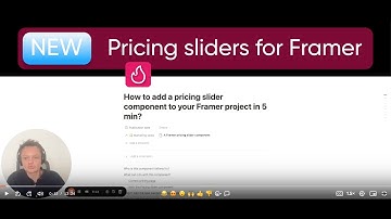 How to add a pricing slider to your Framer project in 5 min