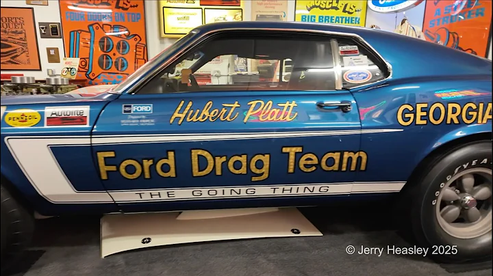 The Hubert Platt 1969 "Ford Drag Team" Mustang Found & Restored by Bob Perkins
