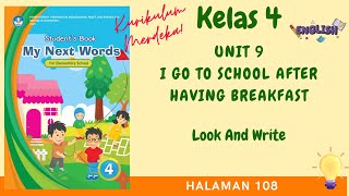 Kurikulum Merdeka Kelas 4 Bahasa Inggris Unit 9 | Look And Write | Halaman 108 screenshot 4