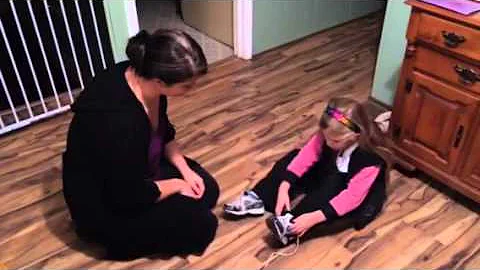 Tying shoes 101