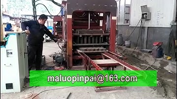Hot sale QT4-18 hydraulic system automatic concrete hollow block production machine line price