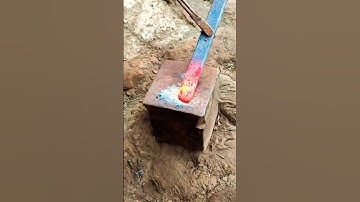 Old Chisel Repairing process😱 #blacksmith #shortsfeed #skills #youtubeshorts #tools #chisel #shorts