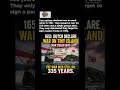 "335 Years Of War. Zero Casualties. How Is That Possible?"