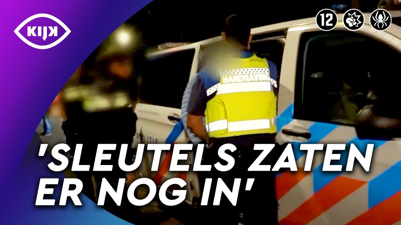 Onoplettende HANDHAVERS raken DIENSTVOERTUIG kwijt | Overtreders | KIJK Aflevering S6A3