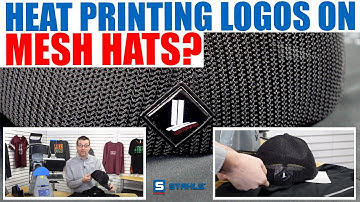 How to Heat the Mesh of a Hat with FlexStyle® Emblems