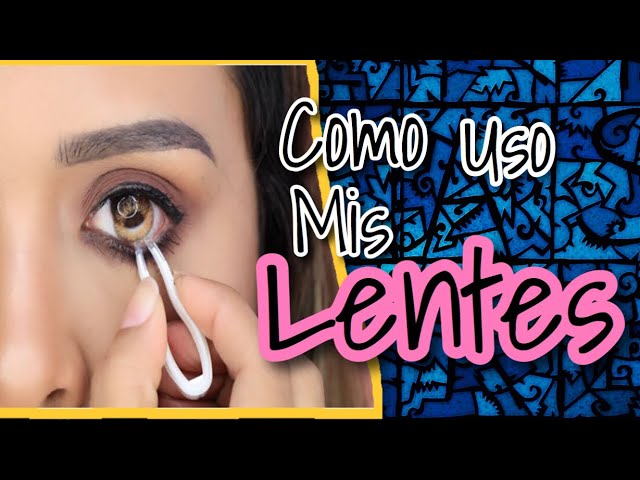 Como poner lentillas