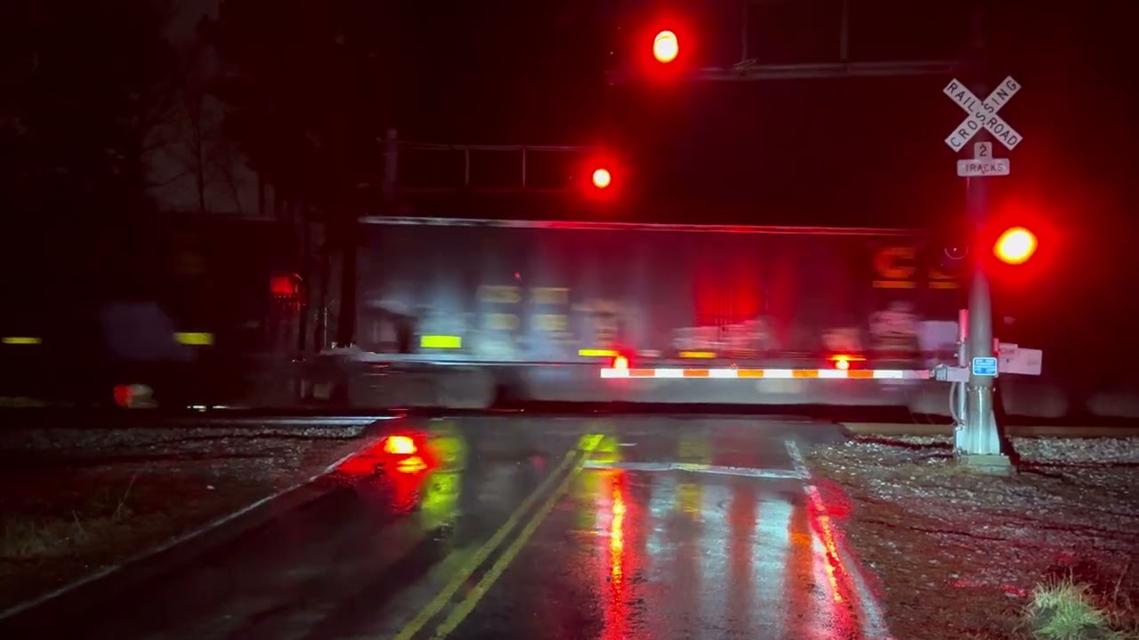 CSX coal train passing Richmond airport heading to NPN