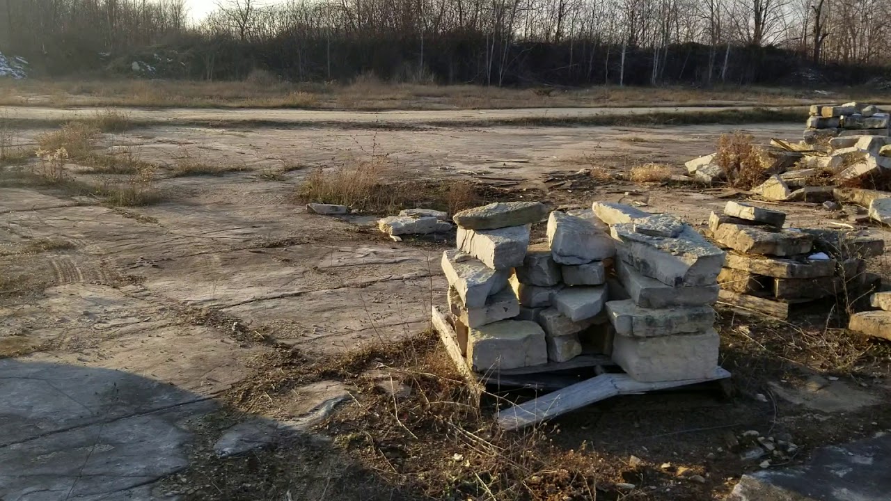 Door County stone quarry - YouTube
