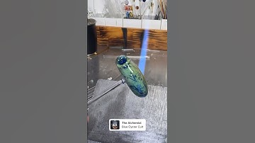 Sometimes a new technique takes weeks to work….then there’s a breakthrough! #art #alchemy #glass