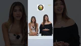 Will Anisha and Suzzane Guess The Food Right?😍 Go and Watch the full Video on our Channel‼️