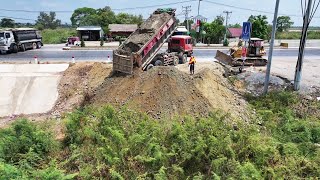 Impressive Earthmoving Process Bulldozer KOMATSU D58P Pushing Dirt For Land Filling Up by Machines TV 3,049 views 6 days ago 1 hour, 22 minutes