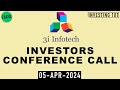 3i infotech limited investors conference call  05april2024