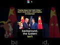 Trump Says He Asked China’s Xi Not to Arm Iran and he complied #china #iran  #politics #trump
