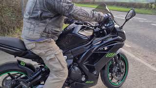 2015 KAWASAKI ER6F TEST RIDE.