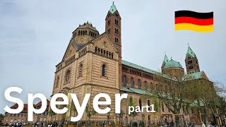 Speyer, Germany, Virtual City walk, 4K