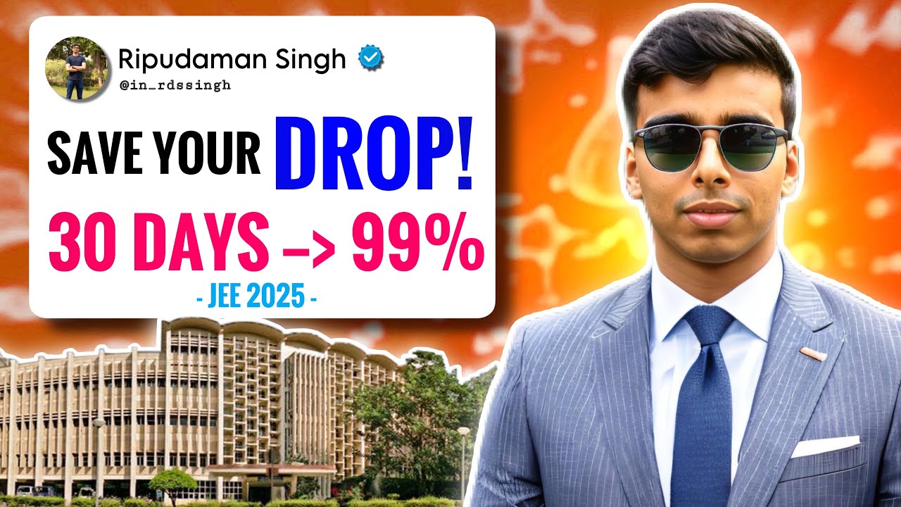 200+ in Just 30 Days! The Dropper Strategy 🔥 JEE Mains April Attempt ...
