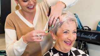 69 & Radiant: Crisanne’s Short Pixie | Women Above 60 Years Old