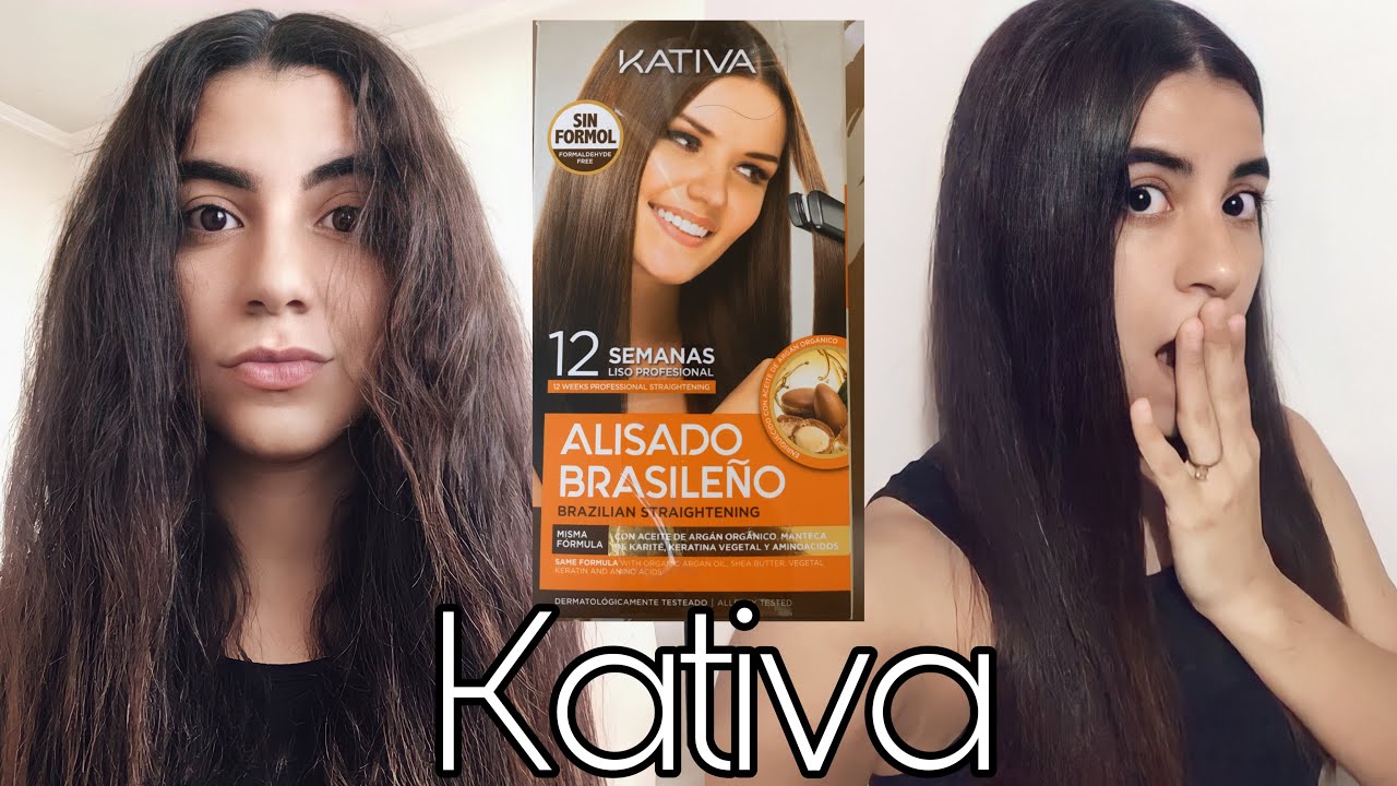 PROBANDO ALISADO BRASILEÑO KATIVA / QUEDE LOCA - YouTube