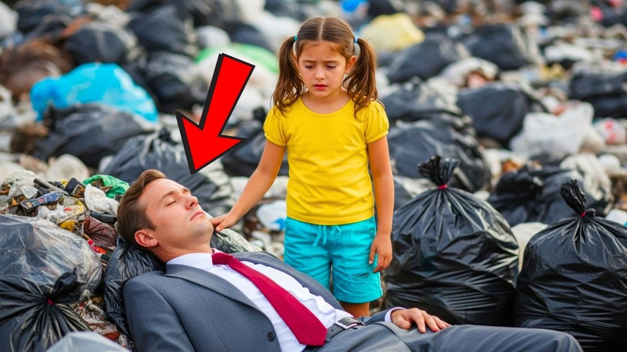 Una ragazza povera trovò un milionario in una discarica… il suo gesto ...