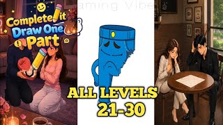 Complete it - Draw One Part Level 21 22 23 24 25 26 27 28 29 30 Walkthrough Solution screenshot 4