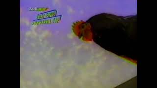 Subway Chicken Salad Commercial 1990S