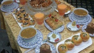 لأول مرة على اليوتوب عمل مشترك من مطبخ واحد لتحضير أرووووع مائدة رمضانية متكاملة (الجزء 2)