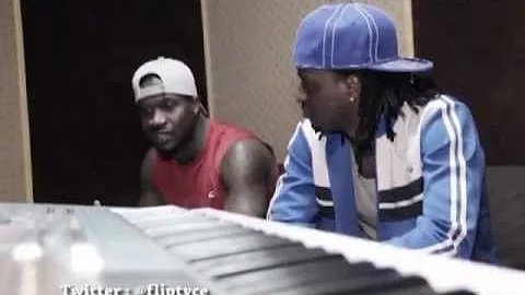 Psquare in the studio with Fliptyce Beats - (The Making Of "Chop My Money")