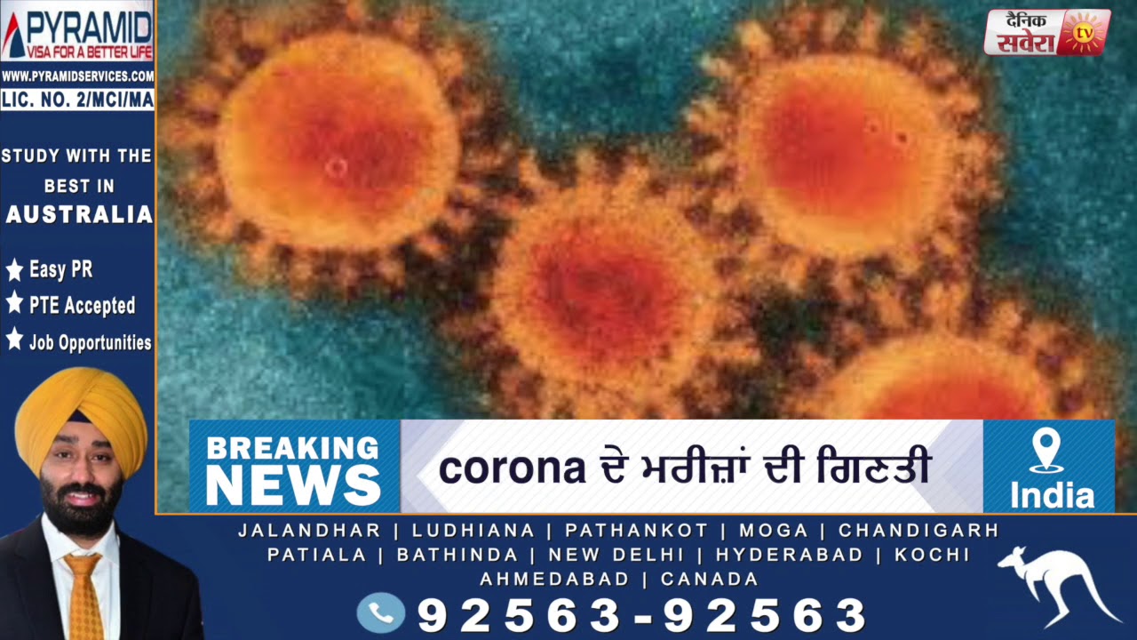 Breaking: India में 42 हज़ार से पार Corona के मरीज़, दुनियाभर में 35 लाख से ऊपर positive case